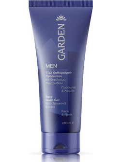 Garden Men Ενυδατικό Gel Καθαρισμού Προσώπου 100ml