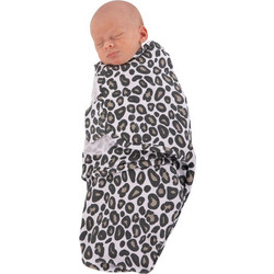 Bo Jungle Πάνα Φασκιώματος Καφέ Μπεζ Leopard