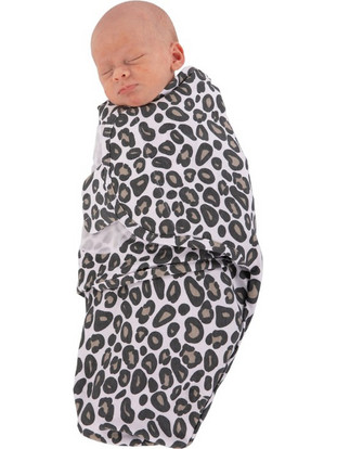 Bo Jungle Πάνα Φασκιώματος Καφέ Μπεζ Leopard