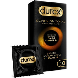 Durex Total Connection Προφυλακτικά Χωρίς Λάτεξ με Λιπαντικό 10τμχ