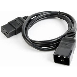 Cablexpert PC-189-C19 Προέκταση Καλωδίου Τροφοδοσίας IEC C19 to IEC C20 1.5m