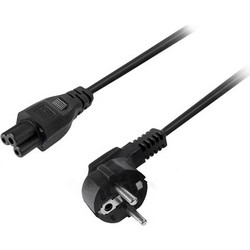 Akyga AK-NB-01A Καλώδιο Τροφοδοσίας Schuko to IEC C5 1.5m