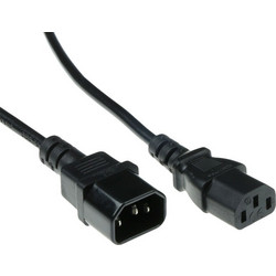 Intronics AK5029 Προέκταση Καλωδίου Τροφοδοσίας IEC C13 to IEC C14 0.6m
