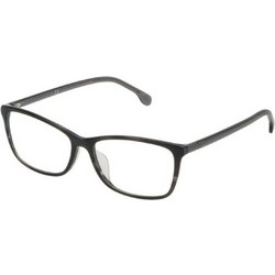 Lozza VL41685 301EX Ανδρικός Σκελετός Γυαλιών Οράσεως Κοκάλινος Μαύρος