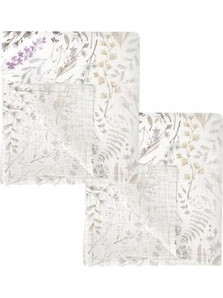 BimbiDreams Niza Πάνες Αγκαλιάς από Μουσελίνα Λευκές 60x60cm 2τμχ