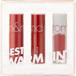 Rom&nd Best Tint Edition 01 Warm Tone Pick Set Long Lasting Κραγιόν Liquid 3x2gr