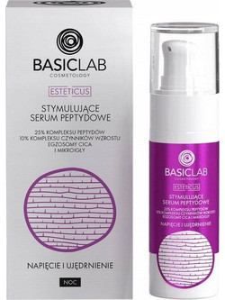 BasicLab Cosmetology Esteticus Αντιγηραντικό Serum Προσώπου με Πεπτίδια 30ml