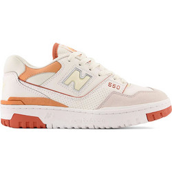 New Balance 550 Γυναικεία Sneakers Σομόν Εκρού BBW550WA