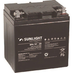 Sunlight SPA12-28 Μπαταρία VRLA-AGM 12V 28Ah