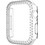Sonique Luxury Diamond Πλαστική Θήκη για Apple Watch 7 / 8 / 9 41mm Διαφανής
