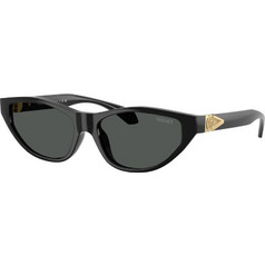 Versace VE4491U GB187 Γυναικεία Γυαλιά Ηλίου Cat Eye Κοκάλινα Μαύρα με Μαύρο Φακό