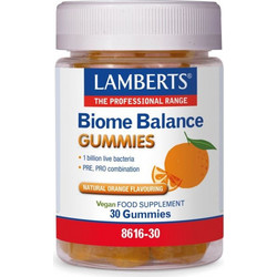 Lamberts Biome Balance Orange Προβιοτικά & Πρεβιοτικά 30 Ζελεδάκια