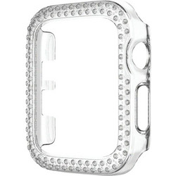 Sonique Luxury Diamond Πλαστική Θήκη για Apple Watch 1 / 2 / 3 42mm Διαφανής