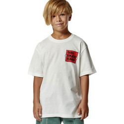 Body Action Παιδικό T-Shirt Κοντομάνικο Λευκό Κόκκινο 054505-05A