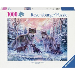 Puzzle Ravensburger Αρκτικοί Λύκοι 1000 Κομμάτια