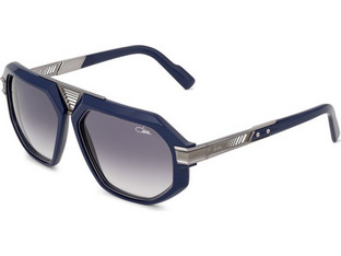 Cazal 684-002 Ανδρικά Γυαλιά Ηλίου Aviator Κοκάλινα Μπλε με Μαύρο Degradee Φακό
