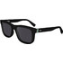 Lacoste L6014S 001 Ανδρικά Γυαλιά Ηλίου Τετράγωνα Κοκάλινα Μαύρα με Μαύρο Φακό