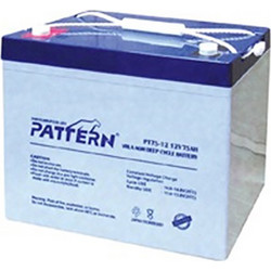Pattern PT75-12 Μπαταρία VRLA 12V 75Ah