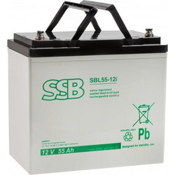 SSB SBL55-12i Μπαταρία VRLA-AGM 12V 55Ah