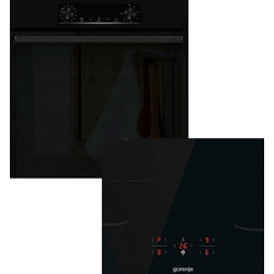 Gorenje Φούρνος Ηλεκτρικός Άνω Πάγκου 77lt 59.5cm BOP6737E02BK με Επαγωγικές Εστίες GI601FMC