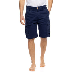 Biston B' Ανδρική Βερμούδα Cargo Navy Μπλε 53-221-007