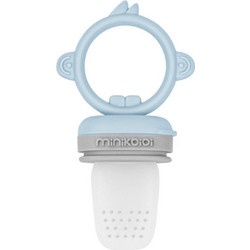 Minikoioi Food Feeder Σιλικόνης Mineral Blue/ Powder Grey