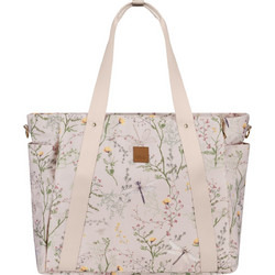 KikkaBoo Florence Secret Garden Τσάντα Αλλαξιέρα Ώμου Μπεζ