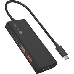 Icy Box IB-HUB1436-CPD USB Hub 3.1 USB-C με 5 Θύρες USB-A / USB-C