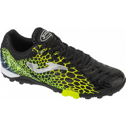 Joma Maxima 2531 TF MAXW2531TF Ποδοσφαιρικά Παπούτσια με Σχάρα Μαύρα Lime