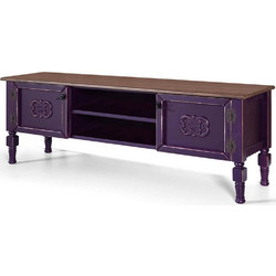 Hanah Home Έπιπλο Τηλεόρασης Μοριοσανίδα Μωβ Μ150xΠ50xΥ40cm Ada 472PHL1105