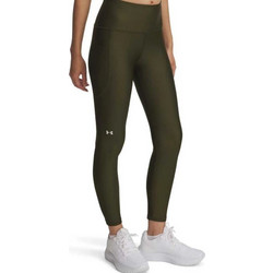 Under Armour HeatGear Γυναικείο Κολάν 7/8 Ψηλόμεσο Βαμβακερό Χακί 1365335-308