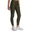 Under Armour HeatGear Γυναικείο Κολάν 7/8 Ψηλόμεσο Βαμβακερό Χακί 1365335-308