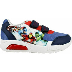 Cerda Παιδικά Sneakers με Φωτάκια Navy Μπλε Κόκκινα 2300005110