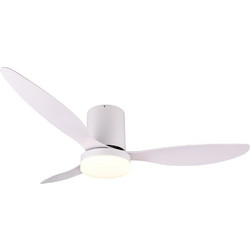 Reality Goteborg R64202131 Ανεμιστήρας Οροφής 132cm 20W με Φως & Τηλεχειριστήριο