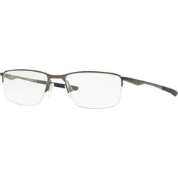 Oakley OX3218 02 Ανδρικός Σκελετός Γυαλιών Οράσεως Μεταλλικός Ασημί