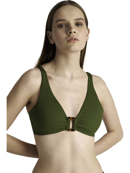 BLU4U Bikini Top Τριγωνάκι Κυπαρισσί 25366092D-26