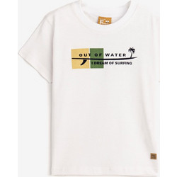 Funky Παιδικό T-Shirt Κοντομάνικο Εκρού 124-305104-2
