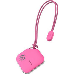 Celly Smart Tag Finder iOS Anti-Lost Tracker Apple Find My Pink 1 Pack