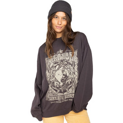 Billabong Ride In Γυναικείο Φούτερ Oversized Ανθρακί EBJFT00134-KSF0