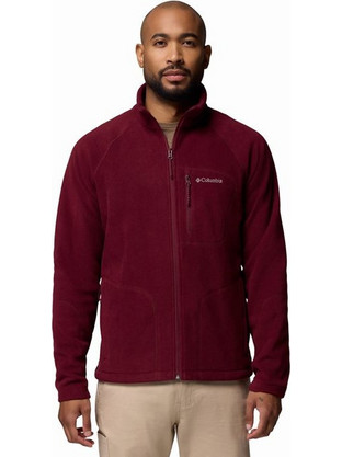 Columbia Ανδρική Ζακέτα Fleece με Φερμουάρ Μπορντό AM3039-624
