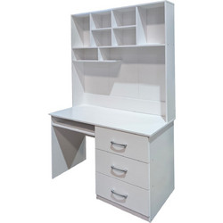 PoliHome Fusion Γραφείο Ξύλινο με Βιβλιοθήκη 120x53x192cm 162843459