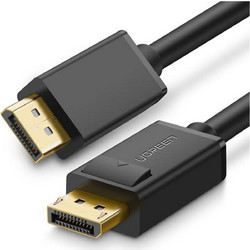 Ugreen Καλώδιο DisplayPort 1.2 to DisplayPort Male 3m Black 10212