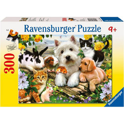 Puzzle Ravensburger Happy Animal Buddies 300 Κομμάτια
