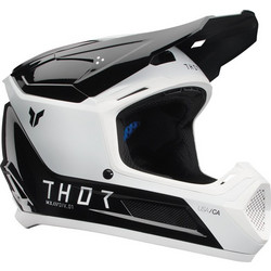 Thor MX Youth White Black Κράνος Μηχανής Motocross