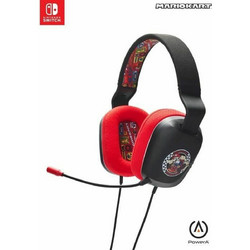 PowerA Mario Kart Rivals Gaming Headset Over Ear Black