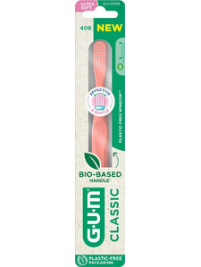 Gum Classic 408 Ultra Soft Oδοντόβουρτσα Ροζ
