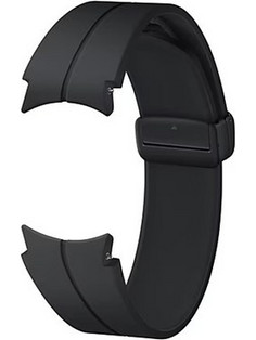 Samsung D-Buckle Sport 20mm Λουράκι Σιλικόνης Black (Galaxy Watch 4 / Watch 5 / Watch 5 Pro)