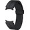 Samsung D-Buckle Sport 20mm Λουράκι Σιλικόνης Black (Galaxy Watch 4 / Watch 5 / Watch 5 Pro)
