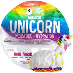 Bear Fruits Unicorn Σετ Περιποίησης Μαλλιών Μάσκα 20ml + Σκουφάκι