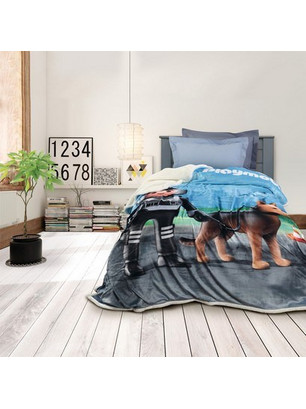 Das Home 5023 Playmobil Παιδική Κουβέρτα Fleece 160x220 Πολύχρωμη